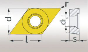 Wkłady wymienne HM Optimum  ISO DCMT070204 (3441166)